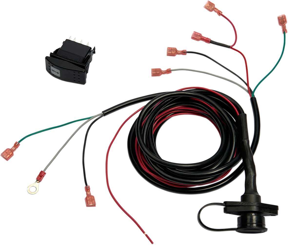 WARN Dash Rocker Switch - Wired 99897 4505-0608 – Cycle City Outdoors