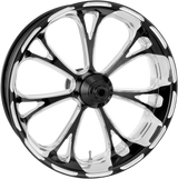 PERFORMANCE MACHINE (PM) Wheel - Virtue - Front - Dual Disc/with ABS - Platinum Cut* - 21x3.5 - '08+ FLD 12047106VIRJBMP