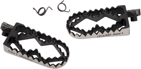 IMS PRODUCTS INC. Adventure I Foot Pegs - Black 252602-1