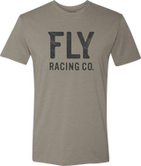Fly Gauge Tee Warm Grey Lg - Cycle City Outdoors