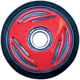 PARTS UNLIMITED Idler Wheel with Bearing 6205-2RS - Red - R0165G-2 105A