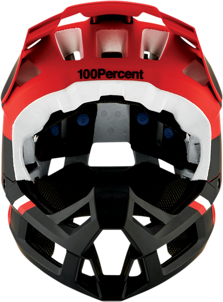 100% Trajecta Helmet - Fidlock - Cargo - Fluo Red - XL 80003-00012