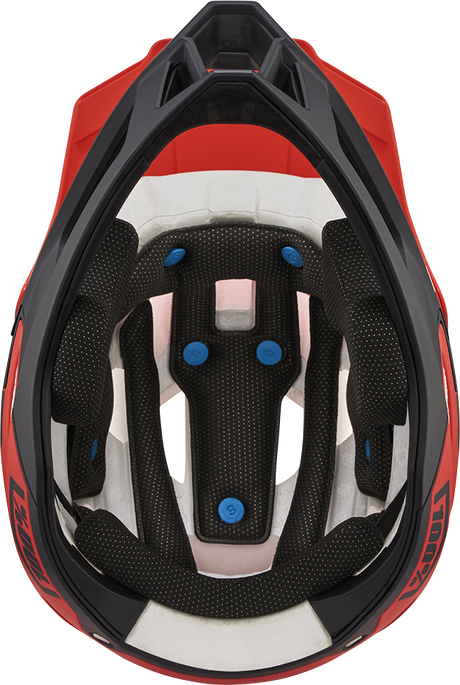 100% Trajecta Helmet - Fidlock - Cargo - Fluo Red - Small 80003-00009