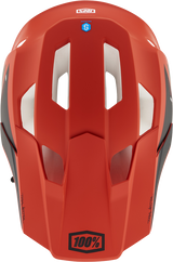 100% Trajecta Helmet - Fidlock - Cargo - Fluo Red - Small 80003-00009