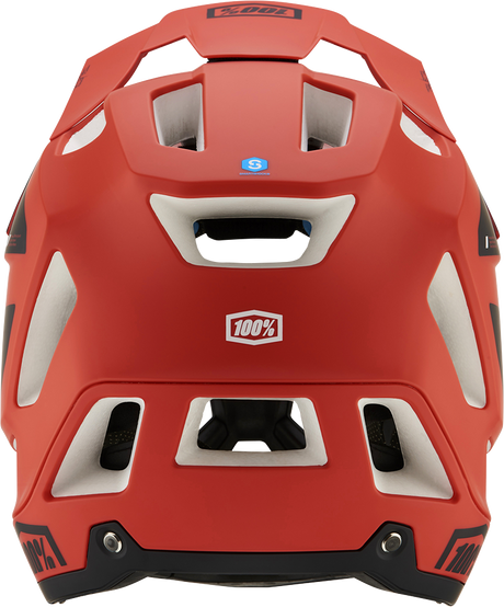 100% Trajecta Helmet - Fidlock - Cargo - Fluo Red - Small 80003-00009