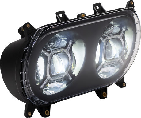 Custom Dynamics LED Headlight - Black - Road Glide CD-RG-H-B - Cycle City Outdoors