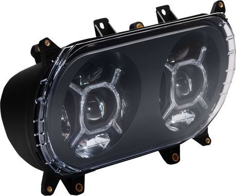 Custom Dynamics LED Headlight - Black - Road Glide CD-RG-H-B - Cycle City Outdoors