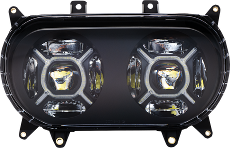 Custom Dynamics ProGLOW* Headlight - Black - Road Glide PG-RG-B - Cycle City Outdoors