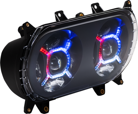 Custom Dynamics ProGLOW* Headlight - Black - Road Glide PG-RG-B - Cycle City Outdoors