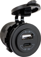 JENSEN Panel Mount USB Port USB42C