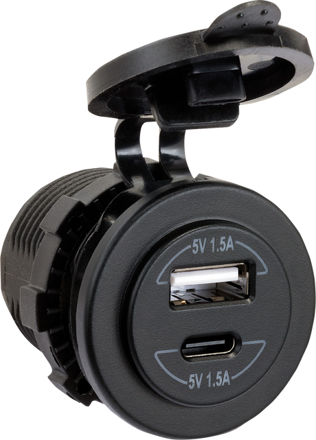 JENSEN Panel Mount USB Port USB42C