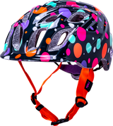 KALI Child Chakra Lighted Helmet - Confetti - Gloss Teal - Small 0221022135 - Cycle City Outdoors