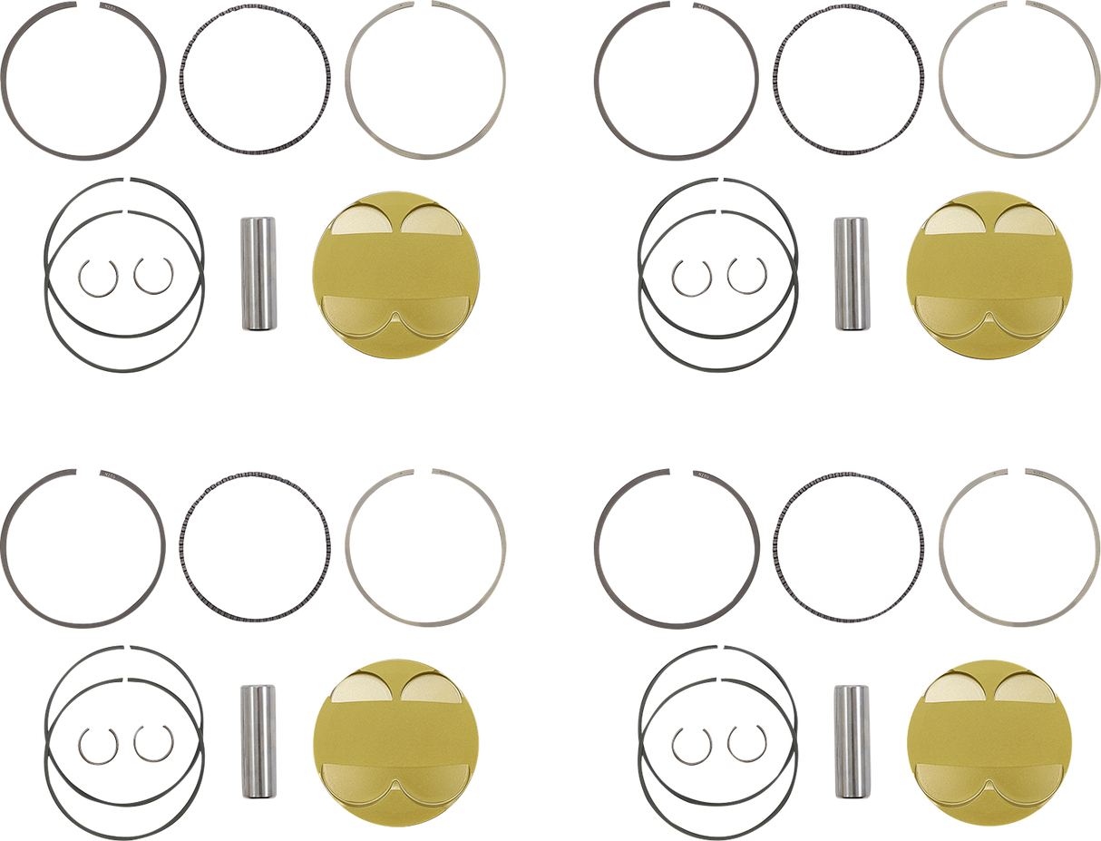JE PISTONS Piston Kit - 83.00 mm - 13.5:1 CR - Suzuki GSX1300R '08-'19 379442