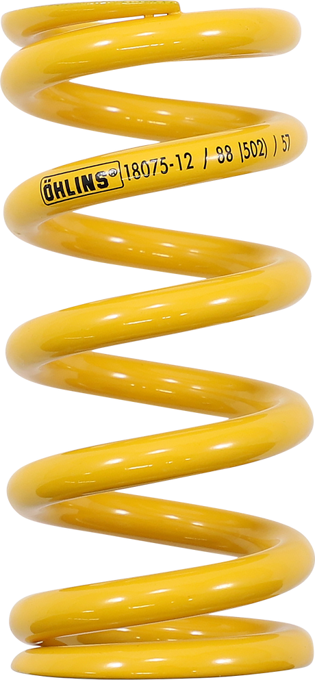 OHLINS-BICYCLE Shock Spring - 502 lb 18075-12 - Cycle City Outdoors