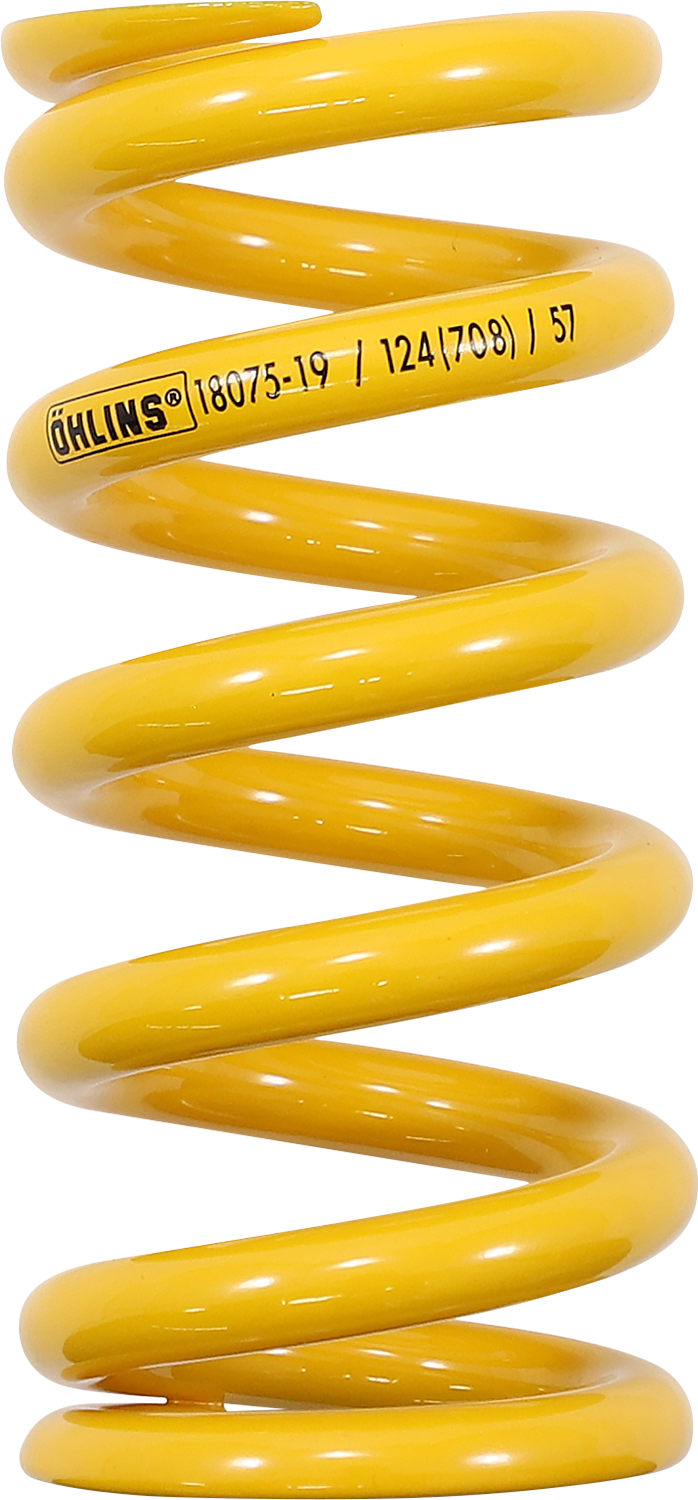 Ohlins Shock Spring OHLINS-BICYCLE Shock Spring - 708 lb 18075-19 1312-0940 – Cycle City ...