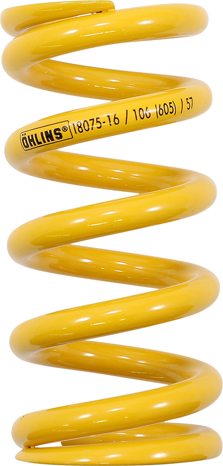OHLINS-BICYCLE Shock Spring - 605 lb 18075-16 - Cycle City Outdoors
