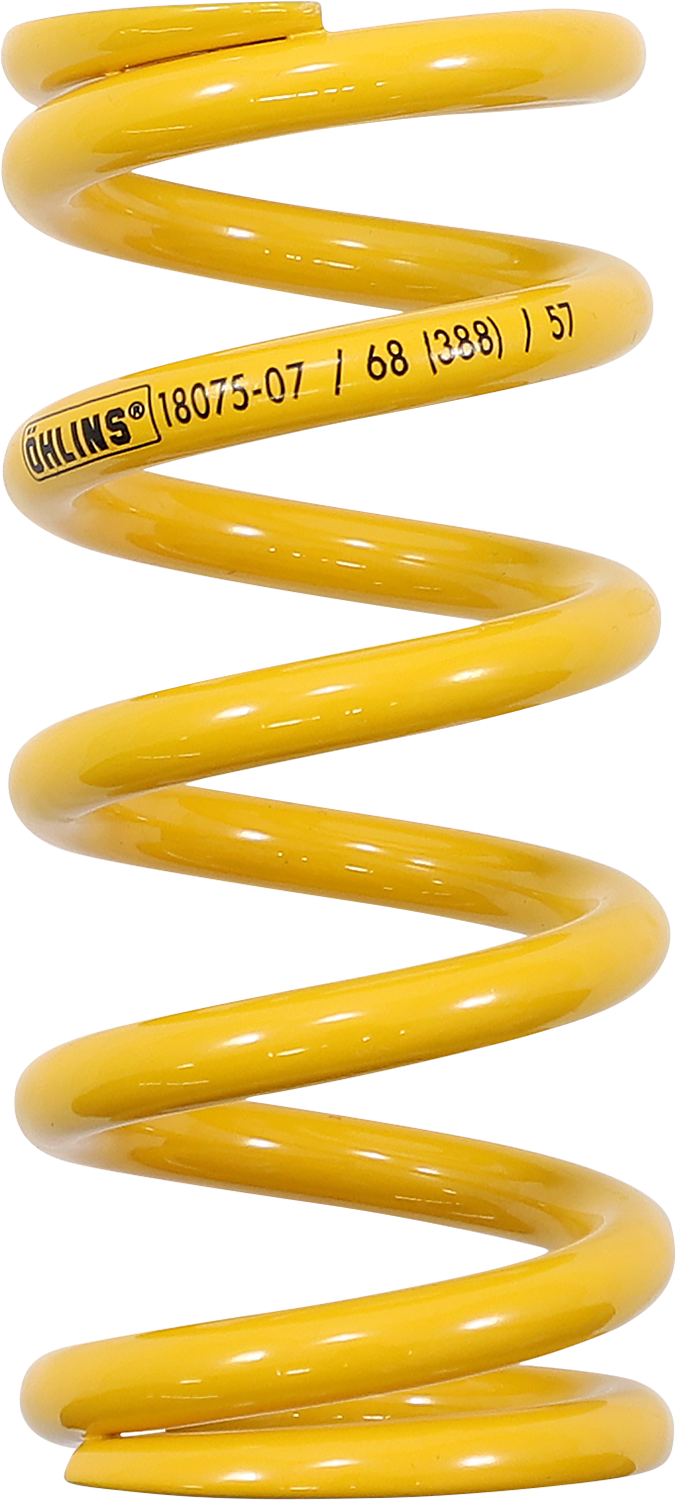 Ohlins Shock Spring OHLINS-BICYCLE Shock Spring - 388 lb 18075-07 – Cycle City Outdoors