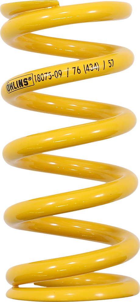 OHLINS-BICYCLE Shock Spring - 434 lb 18075-09 - Cycle City Outdoors