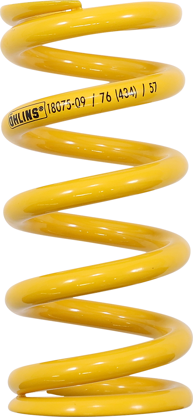 OHLINS-BICYCLE Shock Spring - 434 lb 18075-09 - Cycle City Outdoors