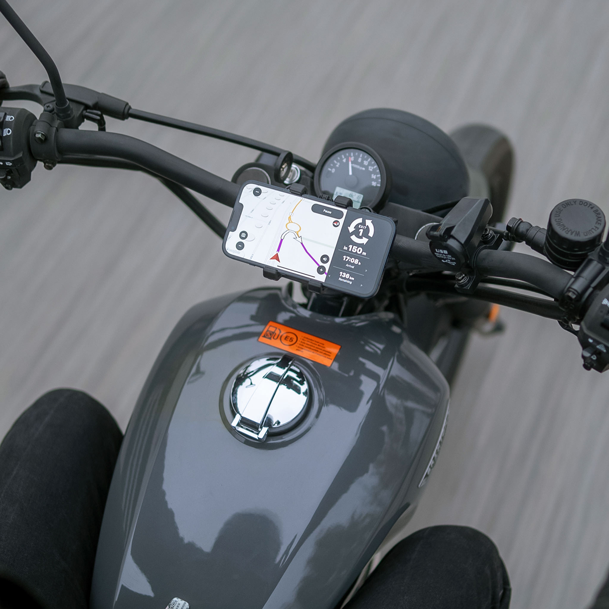 SP CONNECT SPC+ Universal Clamp Kit with Mirror Mount 52500 - Cycle City Outdoors