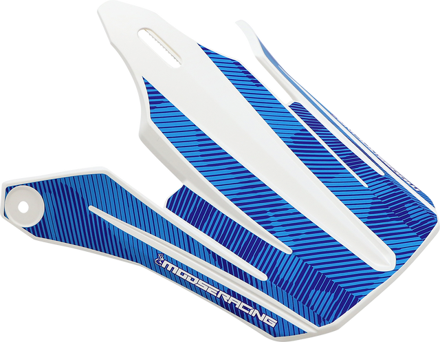 MOOSE RACING Youth F.I. MIPS? Visor Kit - Agroid Camo - Blue/White 0132-1599 - Cycle City Outdoors
