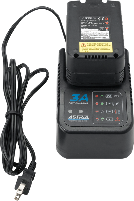 MOOSE RACING RS-16 E-Bike Battery Charger X01-E2502 - Cycle City Outdoors