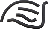 MOOSE UTILITY Replacement Radiator Hose Kit - Black - Polaris 100-3438-PU