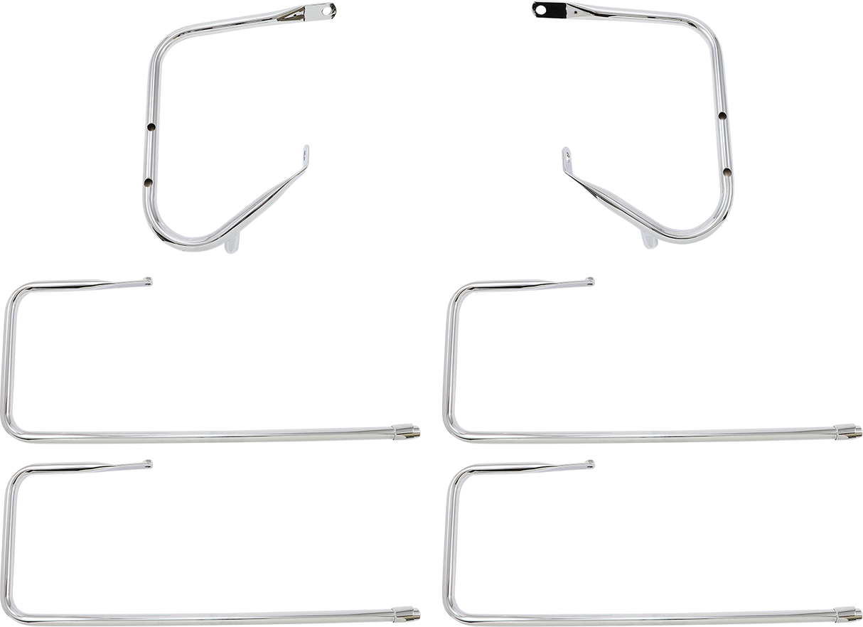 DRAG SPECIALTIES Saddlebag Rail - Chrome - FL '09-'13 21038