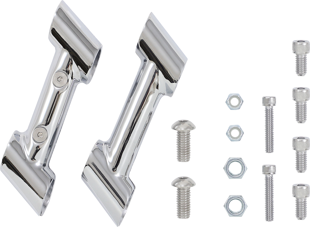 DRAG SPECIALTIES Saddlebag Rail - Chrome - FL '09-'13 21038