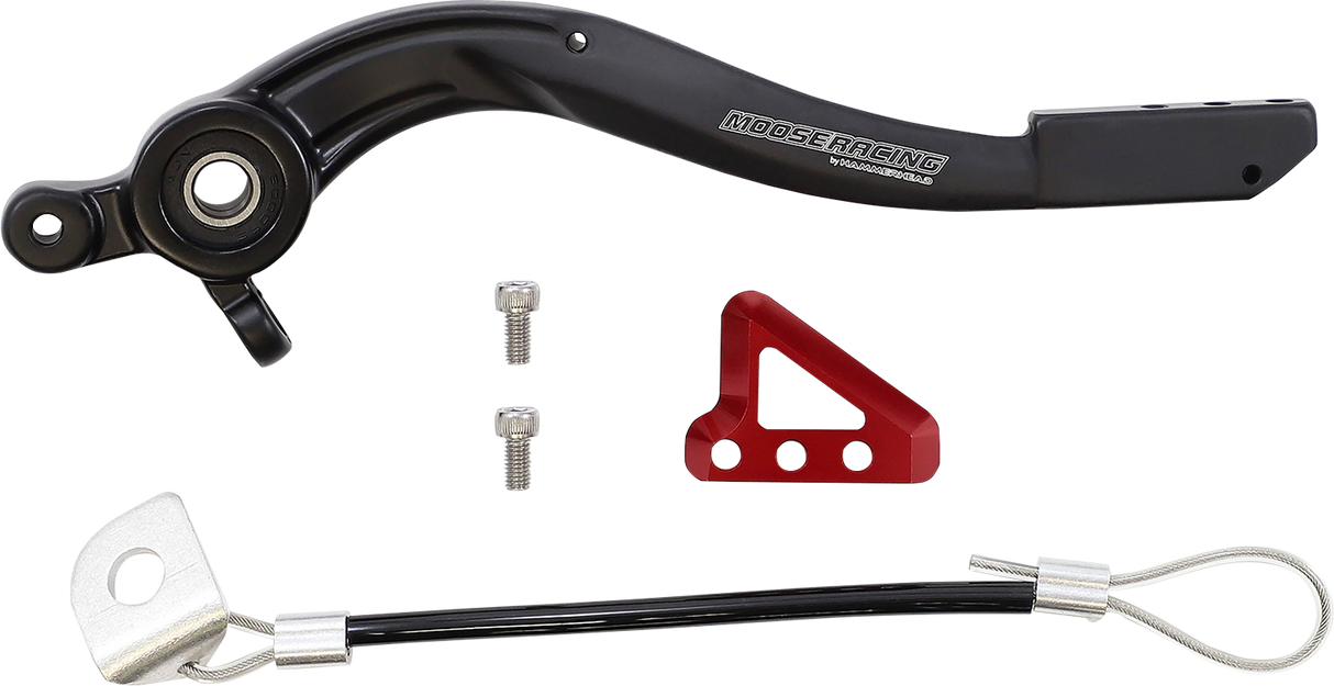MOOSE RACING Brake Pedal - Red - Gas Gas 82-0665-21-10 - Cycle City Outdoors