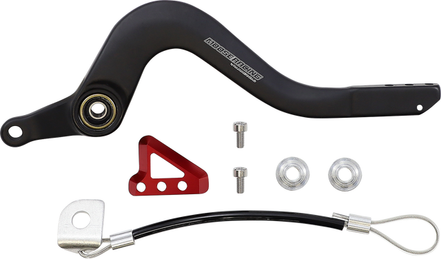 MOOSE RACING Brake Pedal - Red - Gas Gas 82-0605-21-10 - Cycle City Outdoors
