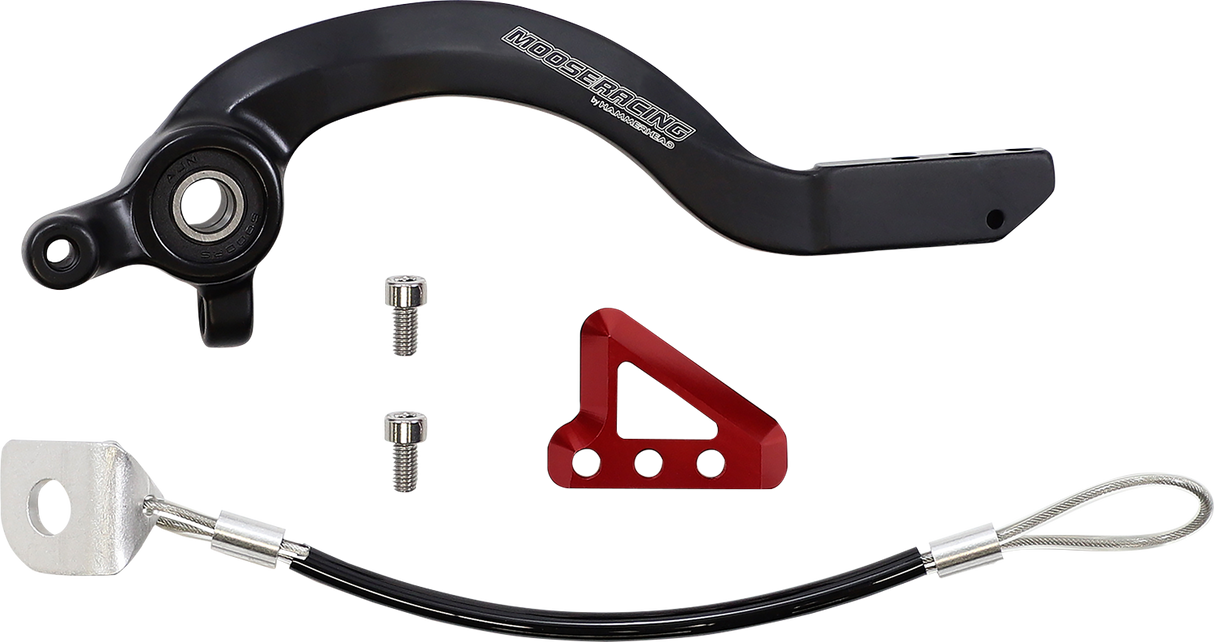 MOOSE RACING Brake Pedal - Red - Gas Gas 82-0661-21-10 - Cycle City Outdoors