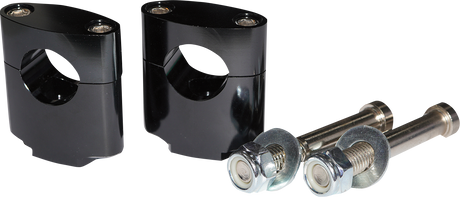 MOOSE RACING Bar Mount - Oversized - Black H57-6092B - Cycle City Outdoors