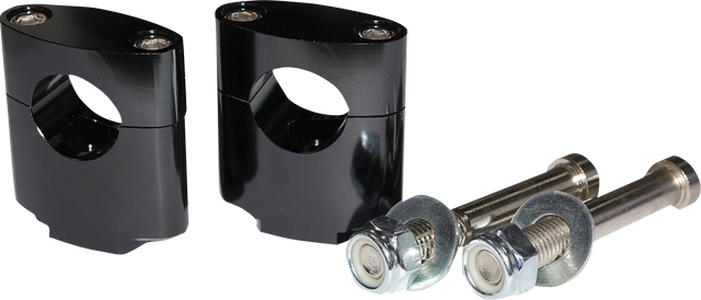 MOOSE RACING Bar Mount - Oversized - Black H57-6092B - Cycle City Outdoors