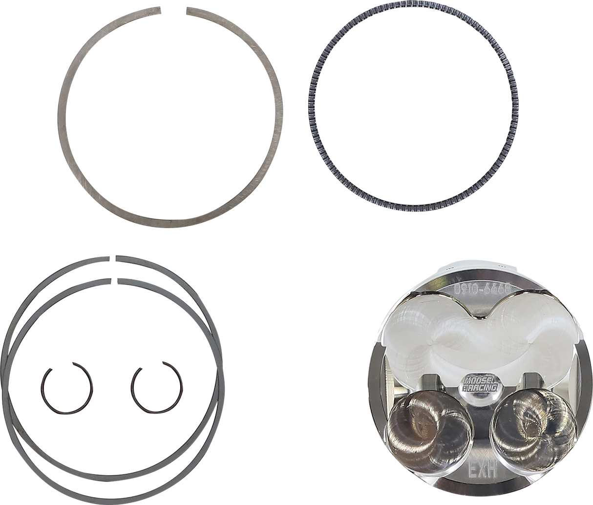 MOOSE RACING Piston Kit - 66.00 mm - Honda MP2044C - Cycle City Outdoors