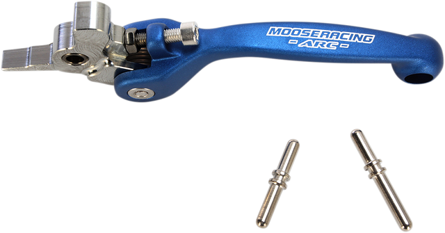 MOOSE RACING Brake Lever - Flex - Blue BR-935 - Cycle City Outdoors