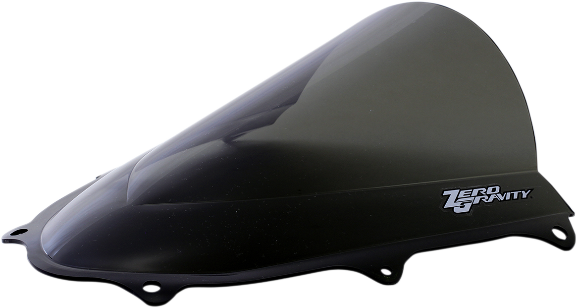 Zero Gravity 16-115-02 Double Bubble Windscreen - Light Smoke - GSX-R 1000R/Z | Street