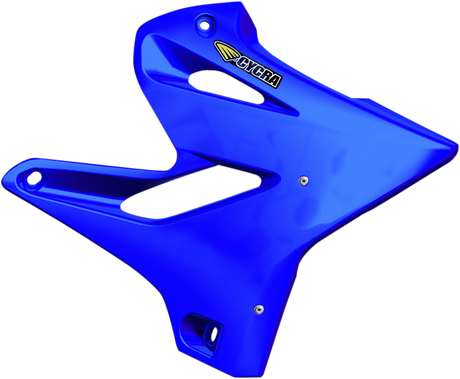 Cycra 1CYC-1783-62 PowerFlow Shrouds - Blue - Yamaha - YZ '05-'22 | Off-Road