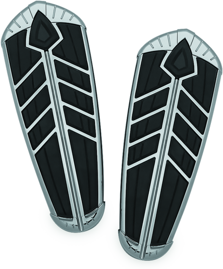 Kuryakyn Spear Driver Floorboard Inserts Indian Chrome - Cycle City Outdoors
