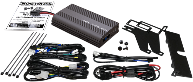 Hogtunes - 4-Channel Amplifier Kit - '98-'13 FLTR REV 450-AA - Cycle City Outdoors