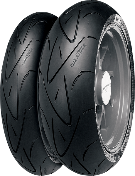 CONTINENTAL Tire - ContiSportAttack - Front - 120/70ZR17 - (58W) 02443990000