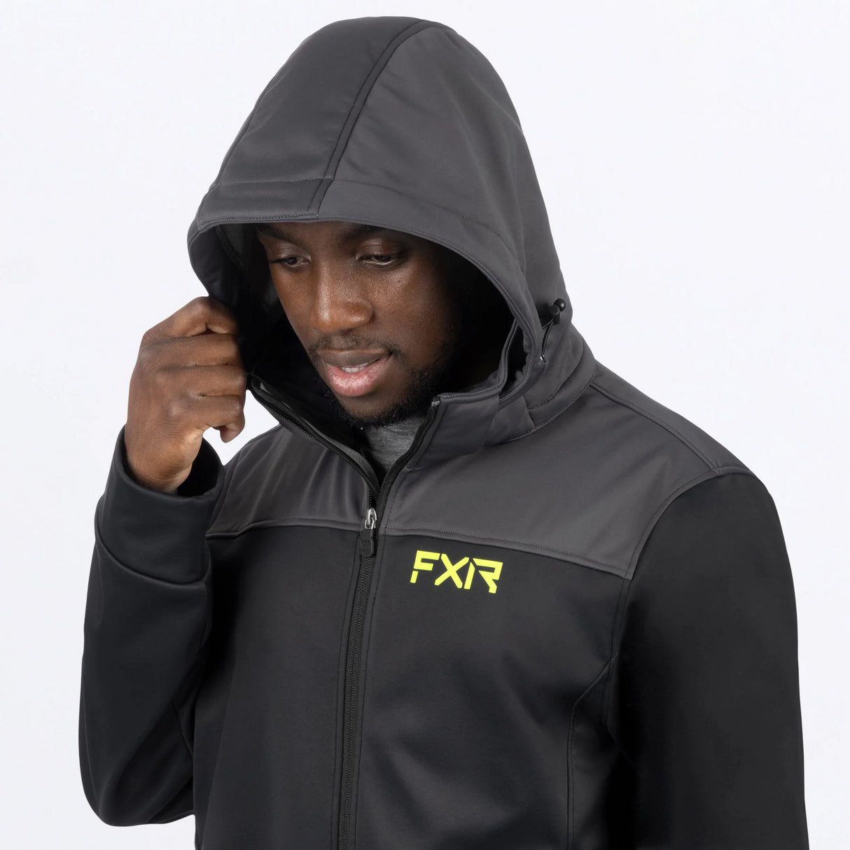 FXR M Renegade Softshell Jacket Black / Hi Vis