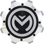 MOOSE RACING Gas Cap - Silver/Black - Polaris 100-4108-PU - Cycle City Outdoors