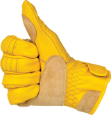BILTWELL Work 2.0 Gloves - Gold - Large 1510-0707-004