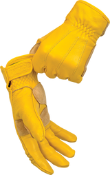 BILTWELL Work 2.0 Gloves - Gold - Large 1510-0707-004
