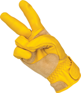 BILTWELL Work 2.0 Gloves - Gold - Large 1510-0707-004