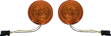 Custom Dynamics Turn Signal - Amber Lens - CVO PB-AA-JAE-A - Cycle City Outdoors