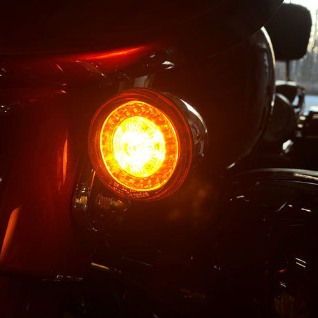 Custom Dynamics Turn Signal - Amber Lens PB-AA-57-A - Cycle City Outdoors