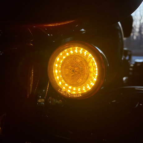 Custom Dynamics Turn Signal - Amber Lens PB-AA-57-A - Cycle City Outdoors