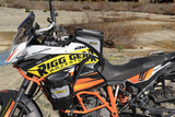 NELSON RIGG Hurricane RiggPak Crash Bar/Tail Bag - Black/Gray SE-4005